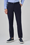  Erkek Lacivert Yazlık Pamuk Yan Cep Slim Fit Chino Pantolon