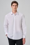  Erkek Beyaz Trend Regular Fit Gömlek