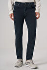  Erkek Haki Denim 5 Cep Slim Fit Jean Kot Pantolon