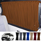 Ford Transit Uzun Şase T16 5.nesil 2000-2006 Uyumlu Taba Raylı Oto Perde Takımı