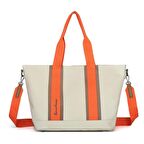 Barcelona Dev Boy Exclusive Kanvas Kumaş Kadın Omuz Çantası 1312