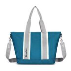 Barcelona Dev Boy Exclusive Kanvas Kumaş Kadın Omuz Çantası 1312