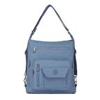 Hem Sırt Hem de Omuz Kadın Çantası Smart Bags 1205 J.Mavi