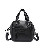 Yıkama Deri Askılı Kadın El Çantası 21-K Barcelona 1905