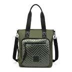 Smart Bags Parlak Kumaş Çapraz Askılı Kadın Omuz Çantası 3248