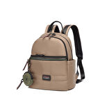 21K Barcelona Özel Kumaş Küçük Boy Kadın Sırt Çantası 3265