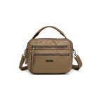 Yıkama Rölaks Deri Kadın Omuz Çantası 21K Barcelona 1924-6