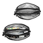 Smart Bags Mini Boy Postacı Çantası ve Cüzdanı Krinkıl Kumaş 1112