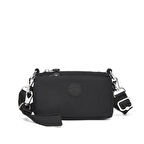 Minik Boy Krinkıl Kumaş Kadın Postacı Çantası Smart Bags 3268