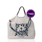 Orta Boy Günlük veya Plaj için Kadın Çantası 21-K Barcelona