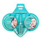 Handy Towel 3 Adımlı Yaşlanma Karşıtı Yüz Bakım Seti, Mendil, Anti-Aging Serum,Maske