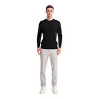 Slim Fit Soft Touch Basic Bisiklet Yaka Kazak-