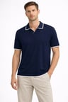 Cazador Erkek Polo Yaka Triko Tshirt 34125 Lacivert