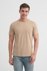 Cazador Basic Süprem Erkek T-shirt  46230 Kum