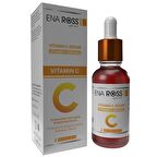 Ena Ross Yaşlanma Karşıtı C Vitaminli 30 Yaş + Gece-Gündüz Yüz ve Boyun Serumu 30 ml 