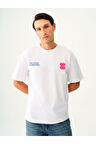 Oversize Fit Erkek Tshirt Kısa Kol