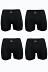 Erkek Füme 4 lü Premium Collection Modal Uzun Boxer 4M250