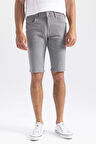 DeFacto Slim Fit Dar Kesim Normal Bel Dar Paça Jean Bermuda Şort A4802AX23SMNM55