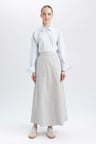 defacto a kesim gabardin maxi etek a9564ax23augr94