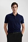 DeFacto Slim Fit Dar Kesim Polo Yaka Pamuklu Kısa Kollu Tişört X2594AZ24SMNV31
