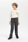 DeFacto Loose Fıt Standart Paça Gabardin Pantolon Erkek Çocuk A5728A823WNAR58