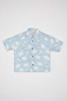 DeFacto Erkek Bebek Desenli Kısa Kollu Gömlek C3441A524SMBE789