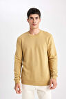 Regular Fit Bisiklet Yaka Sweatshirt