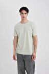 DeFacto Regular Fit Bisiklet Yaka Baskılı Kısa Kollu Tişört B9007AX24SMGN1181