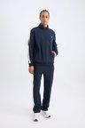 DeFactoFit Sporcu Jogger Eşofman Altı Standart Fit Standart Paça Beli Lastikli Cepli D1957AX24AUNV146