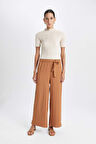 DeFacto Culotte Geniş Paça Bürümcük Kapri D2175AX24SMBN348