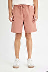 DeFacto Relax Fit Gabardin Bermuda Şort D4697AX24HSBN569