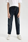 DeFacto Erkek Çocuk Straight Fit Düz Paça Cepli Jean Pantolon C7236A824WNNM36