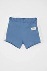Erkek Bebek Regular Fit Renk Bloklu Şort