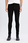 DeFacto Super Skinny Fit En Dar Kalıp Normal Bel Ekstra Dar Paça Siyah Jean Pantolon R8752AZ24AUNM40
