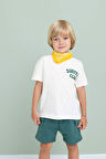 DeFacto Erkek Bebek Bisiklet Yaka Baskılı Kısa Kollu Tişört C9187A524SMER98