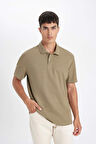 DeFacto New Regular Fit Basic Düz Kısa Kollu Polo Tişört B4939AX24AUKH474