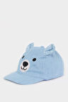 DeFacto Erkek Bebek Nakışlı Jean Görünümlü Cap Şapka D8381A525SMBE2