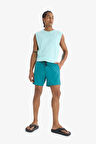DeFactoFit Baskılı Esnek Dokulu Kısa Boy Sporcu Deniz Şortu C5138AX25HSGN194