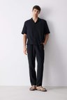 DeFacto %100 Pamuk Relax Fıt Pantolon D6144AX25SMBK81