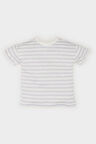 DeFacto Kız Bebek Bisiklet Yaka Çizgili Kısa Kollu Tişört E5415A525SMER105