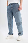 DeFacto %100 Pamuk Relax Fit Rahat Kesim Düz Paça Jean Pantolon D7284AX25SPNM28