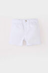 DeFacto Erkek Bebek Beyaz Jean Şort C2286A525SMWT34
