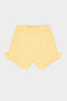 DeFacto Kız Bebek Beli Lastikli Waffle Şort A8043A525SMYL142