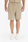 Relax Fit Tensel Bermuda Şort