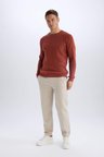 DeFacto %100 Pamuk Regular Fit Normal Kesim Yazlık Jogger Pantolon D1045AX25SPBG712