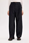 DeFacto Baggy Fit Yüksek Bel Uzun Jean Pantolon E2966AX25SPNM34