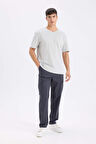 DeFacto Relax Fit Rahat Kesim Yazlık Pantolon Kargo Cepli Düz Paça D5967AX25SPAR224