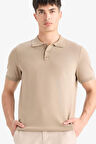DeFacto Standart Fit Polo Yaka Kısa Kollu Triko Tişört E3241AX25SPBG129