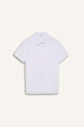 Erkek Çocuk Okula Dönüş Regular Fit Polo Yaka Dokulu Kısa Kollu Gömlek