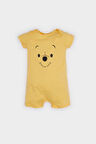 DeFacto Erkek Bebek Yenidoğan Disney Winnie The Pooh Penye Kısa Kollu Tulum E9552A525SMYL106